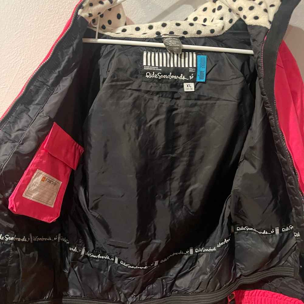 Hot Pink Snow Jacket - Picture 4 of 5
